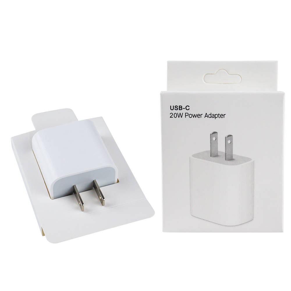 3C Certified PD20W Charger Dual Port Fast Charging Head Set Compatible with Apple 16/15/14/13/12/11 Phone