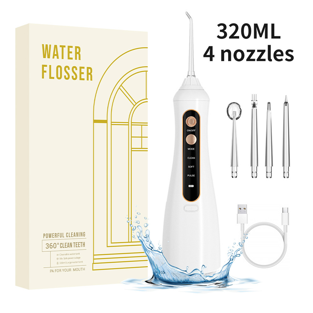 Portable Electric Oral Irrigator Household Tooth Cleaner Teeth Cleaning Device Oral Care Water Flosser