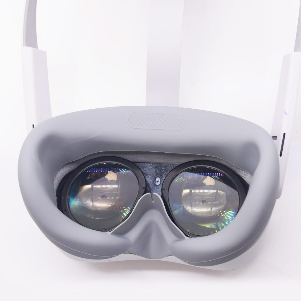 For VR Device Accessories PICO4 Silicone Face Cover with Nose Pad Light-blocking Anti-sweat Breathable Comfortable PICO4 Ultra