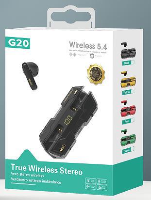 G series earphone HIFI sound quality battery display long battery life mecha style ultra-long battery life TWS Bluetooth earphone