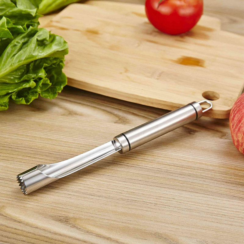 304 Stainless Steel Fruit Corer Apple Corer Fruit Pitter Household Laser Engraved Logo
