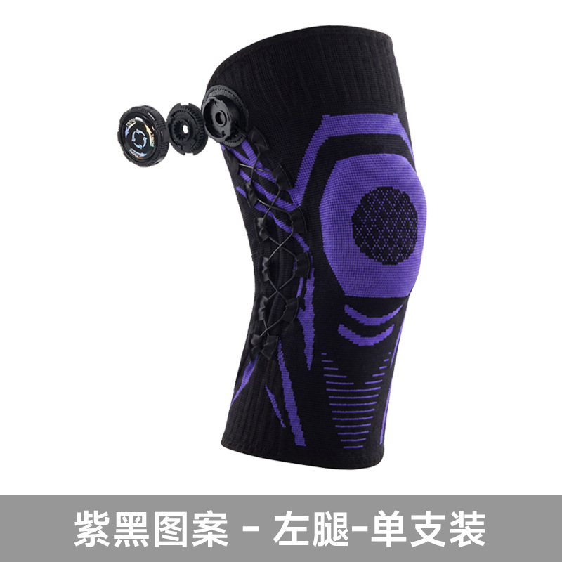M码【31*17CM】 · 紫黑图案【旋钮加压】左
