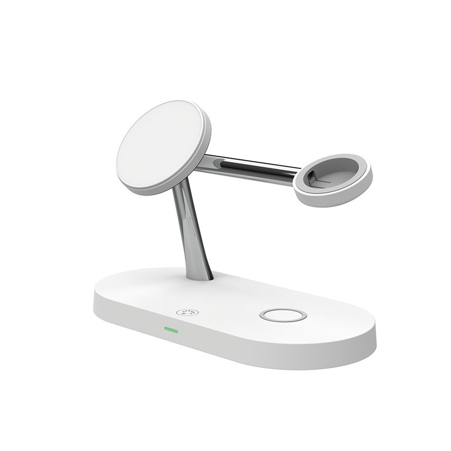 New magnetic 3-in-1 15W smart charging stand compatible Apple phone earphone fast charging