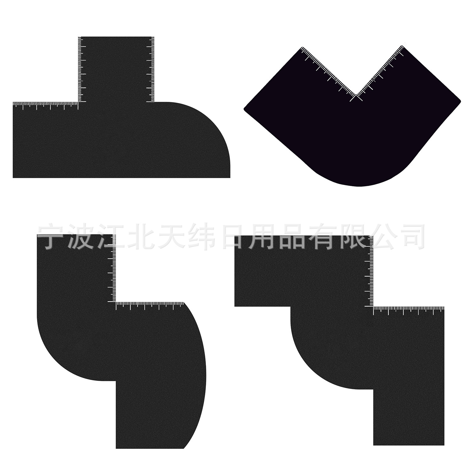 25 Hair Design Card with Scale Ruler Hairline Enhancer Beard Styling Card Hair Color Spray Design
