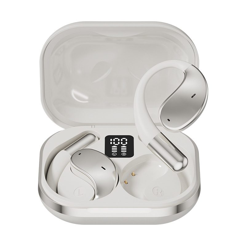 2025 New Bluetooth Earphones Hanging Ear Type In-Ear-Free Open Wireless High Sound Quality Ultra-Long Battery Life Long Wear Without Pain