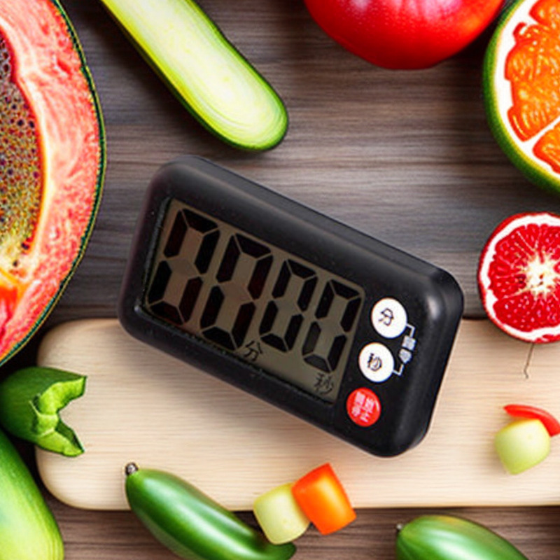 Student timer, Japanese komeki magnetic kitchen baking timer, second reminder, fitness countdown timer