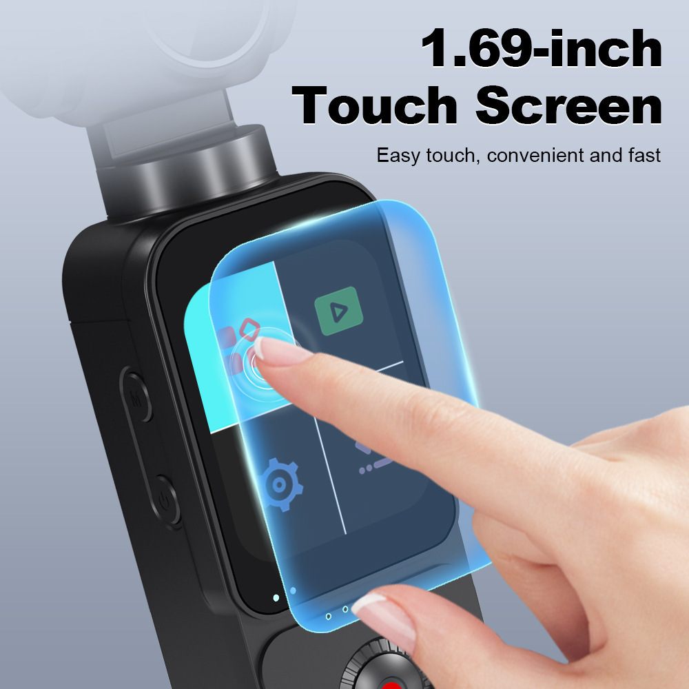 New 5K handheld gimbal sports HD anti-shake outdoor cycling recording vlog handheld shooter