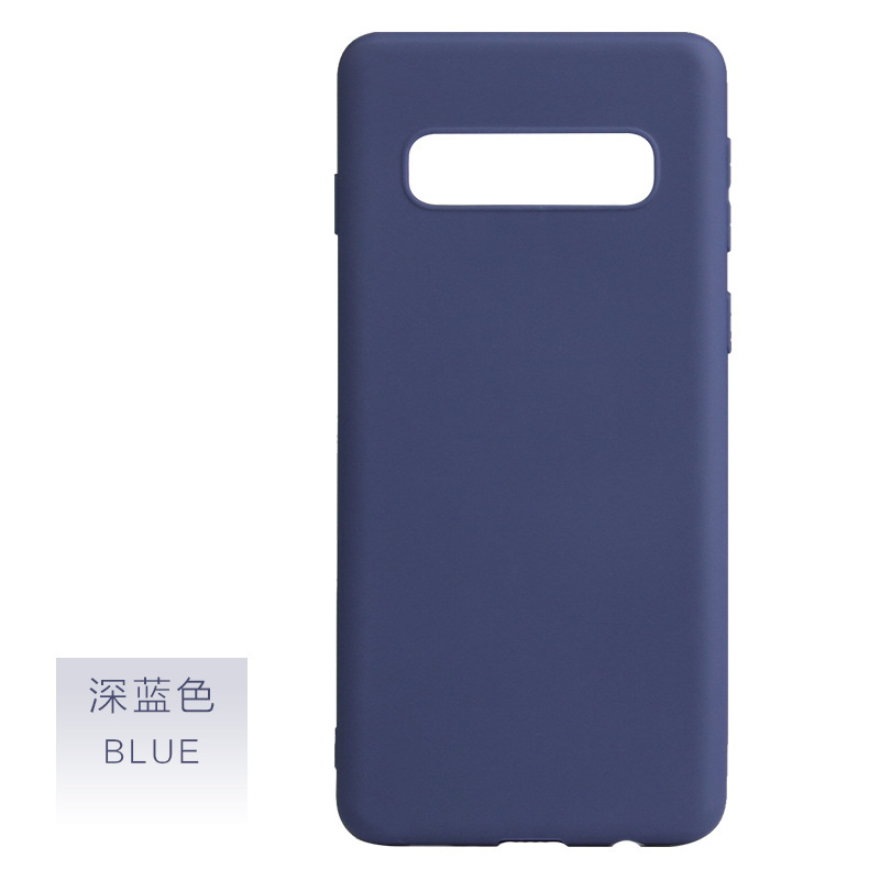 Applicable for Samsung S10 Phone Case S20plus Frosted NOTE20 Protective Case TPU Candy Color Full Wrap Silicone