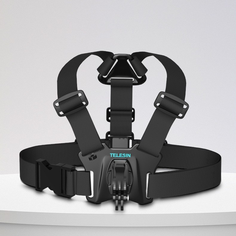 TELESIN T Photography Chest Strap First Person View Mount for GoPro DJI Ace Pro