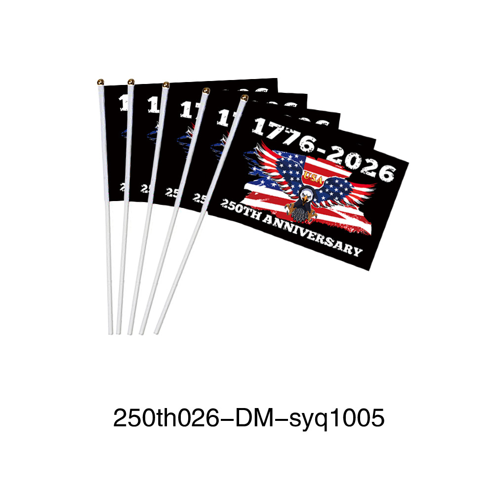 250th026-DM-syq1005 · 【20个】pp旗杆14*21cm