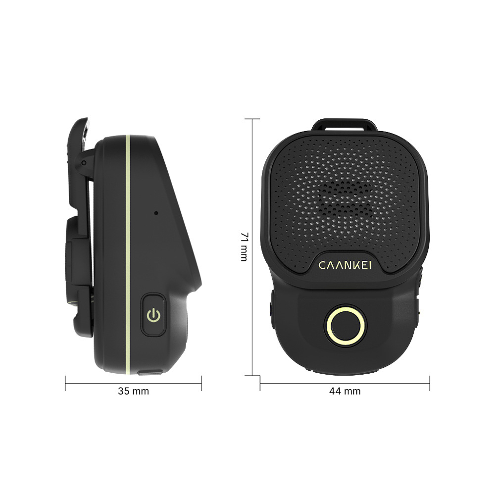 Outdoor portable Bluetooth small audio wireless mini wearable clip-on speaker outdoor cycling can be connected in series