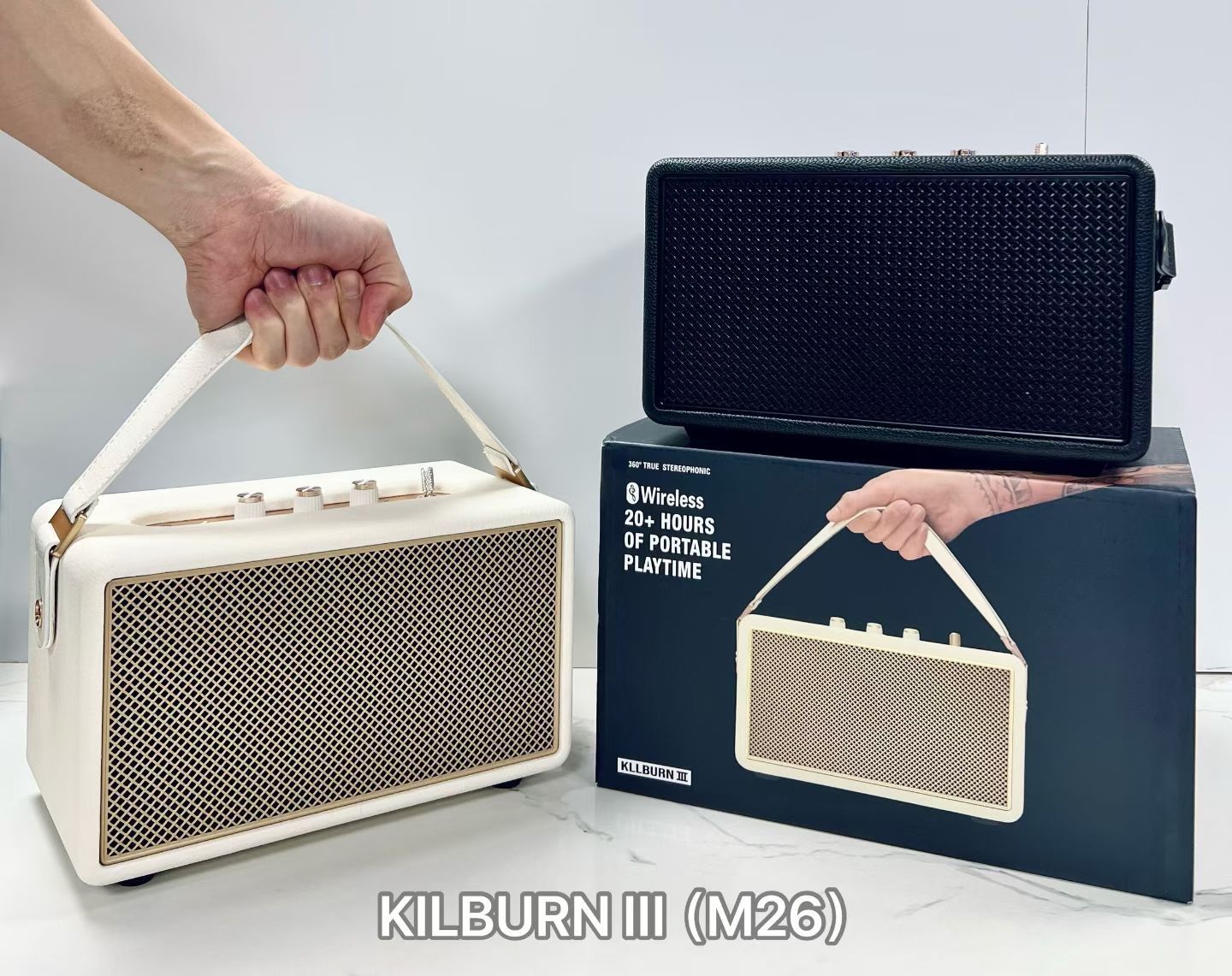 M26 wireless audio outdoor 40W high-power portable home Bluetooth subwoofer speaker desktop