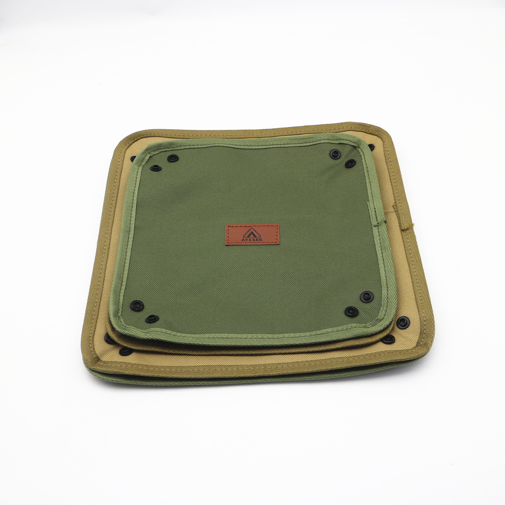 AYXSEE Outdoor Camping Storage Tray Portable Foldable Square Box Home Travel Camping Miscellaneous Storage Tray