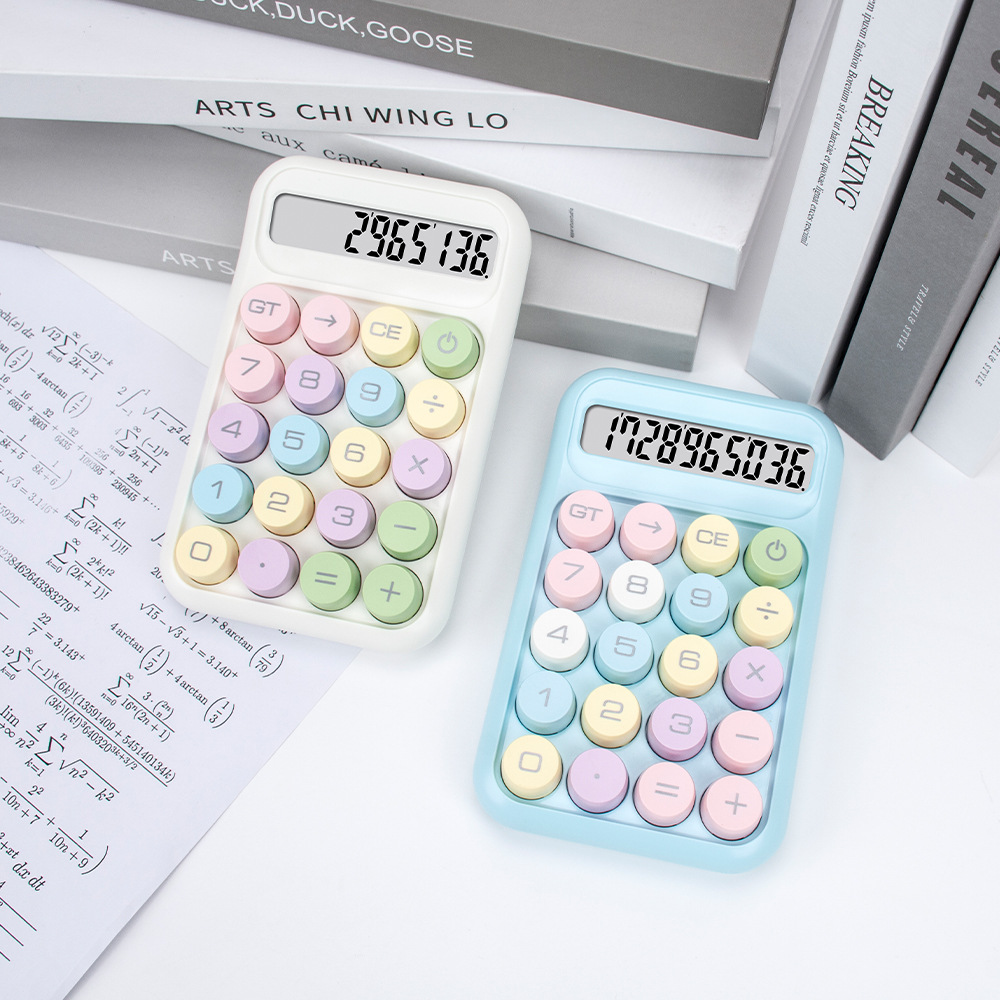 Dopamine Calculator Candy Color Calculator Multifunctional Computer Student Children Special Calculator