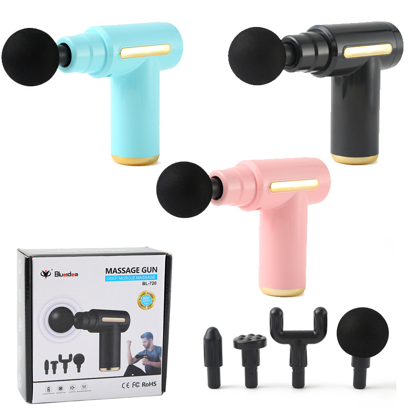 Blueidea-720 Fascia Gun Home Fitness Relax Muscle Massager Relieve Pain Massage Gun