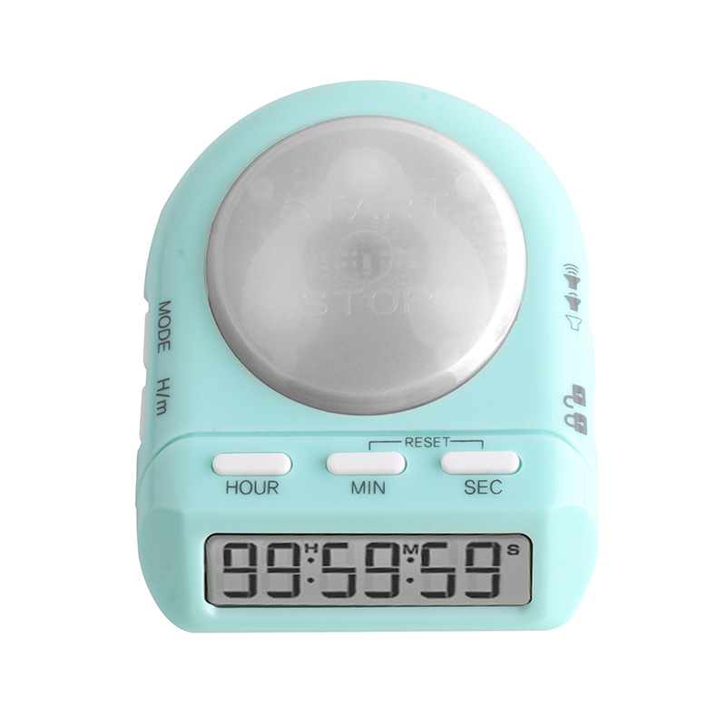 Scale-Shaped Countdown Timer with Light Silent Reminder Kitchen Alarm Clock Student Time Management Scale Timer