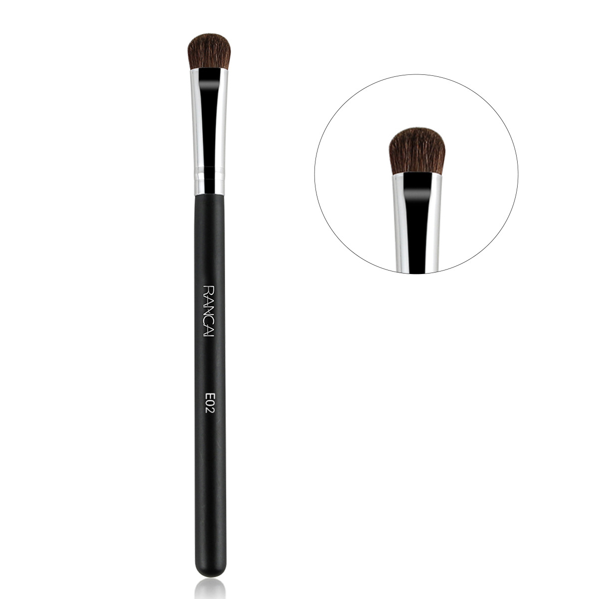 中号眼影刷黑色E02