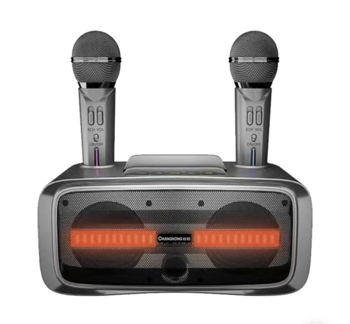 ST2028 Bluetooth Speaker Home Outdoor Karaoke Machine Speaker K Song All-in-One Microphone Children's Karaoke Machine
