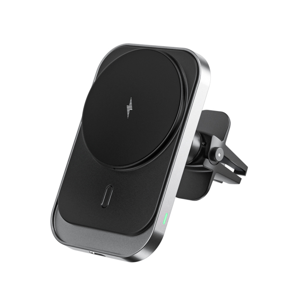 New 15W Fast Charge Car Wireless Charger Compatible with Apple Phone Car Holder Wireless Charger
