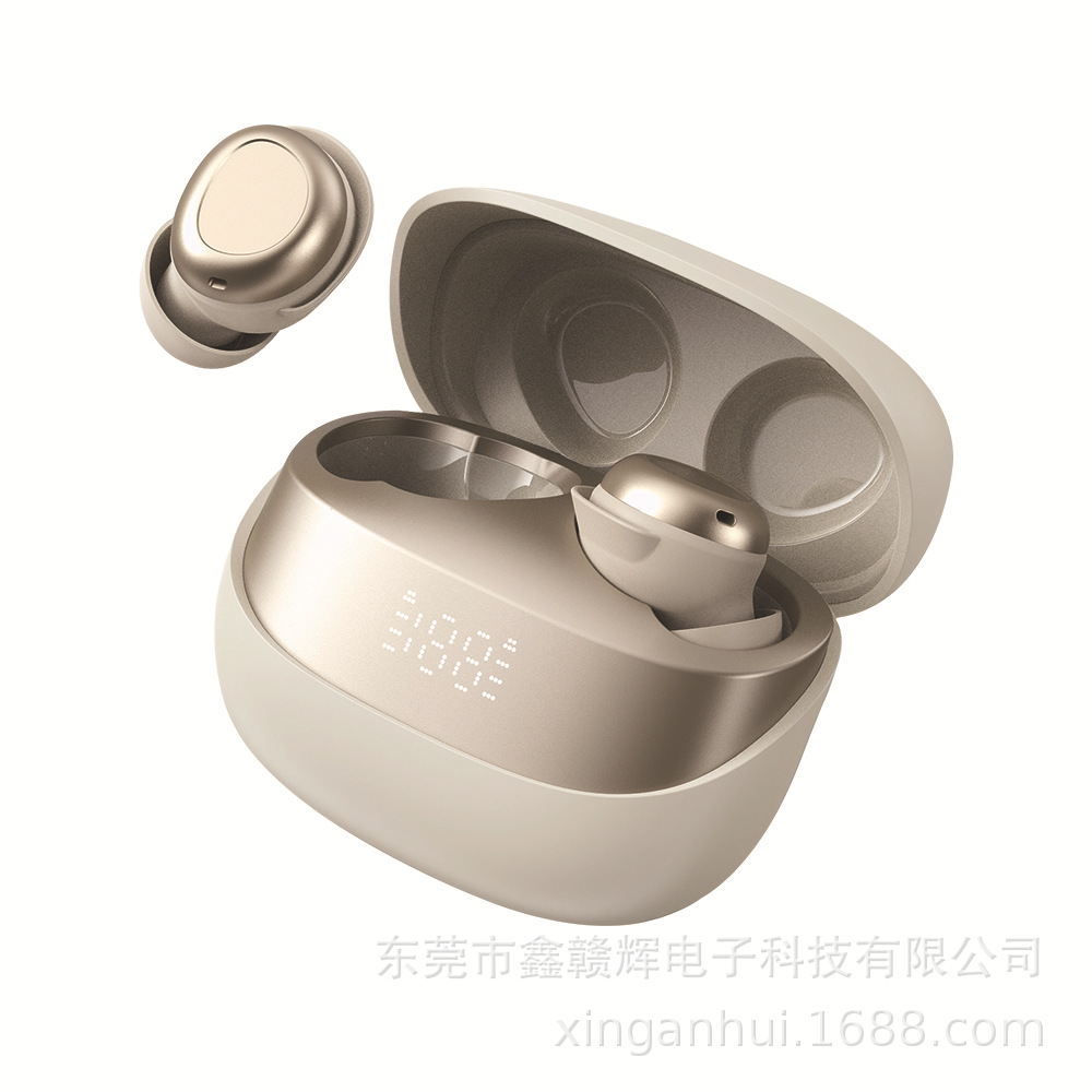 New Mini Bluetooth Wireless Earphones Sports Noise Reduction Digital Display Battery Private Model Wireless Sleep Ear Hooks