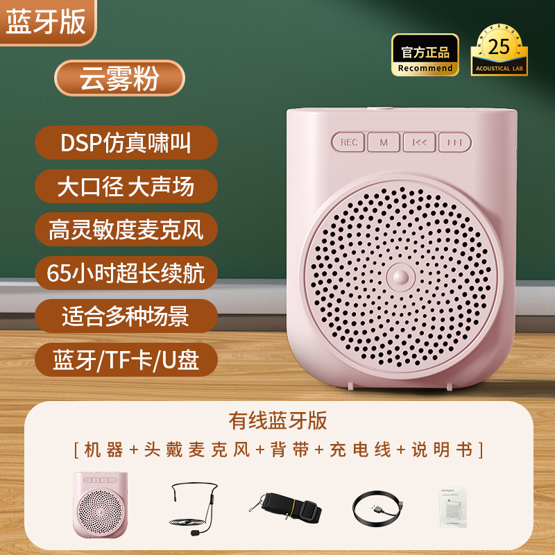 H5 Little Bee Amplifier Teacher Special Wireless Headset Microphone for Teaching Tour Guide