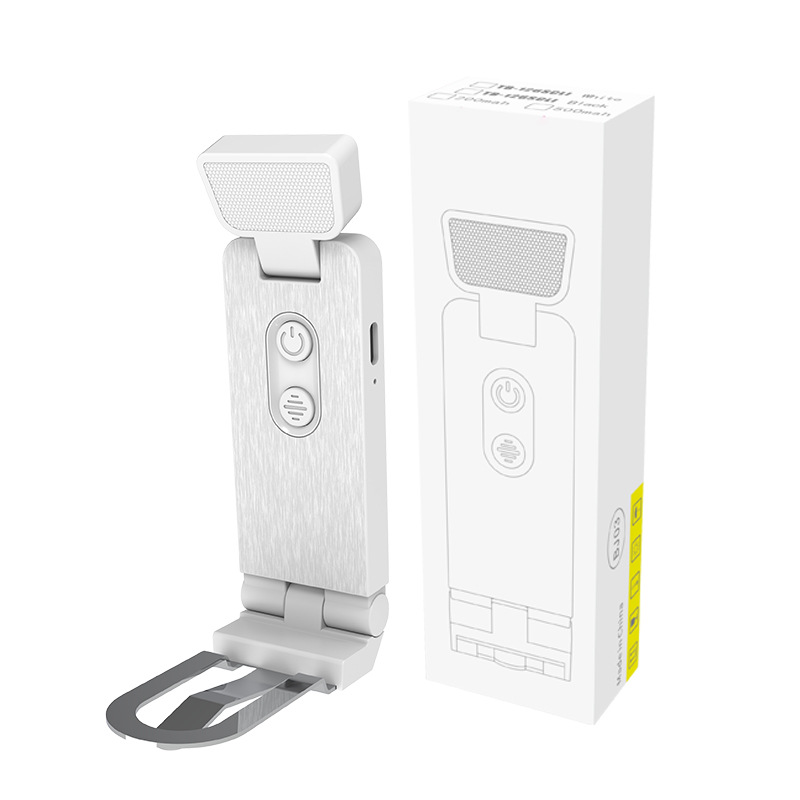 2025 New Reading Mini USB Portable Bookmark Light, Clip-on Rechargeable Book Clip Light, LED Eye-Caring Desk Lamp