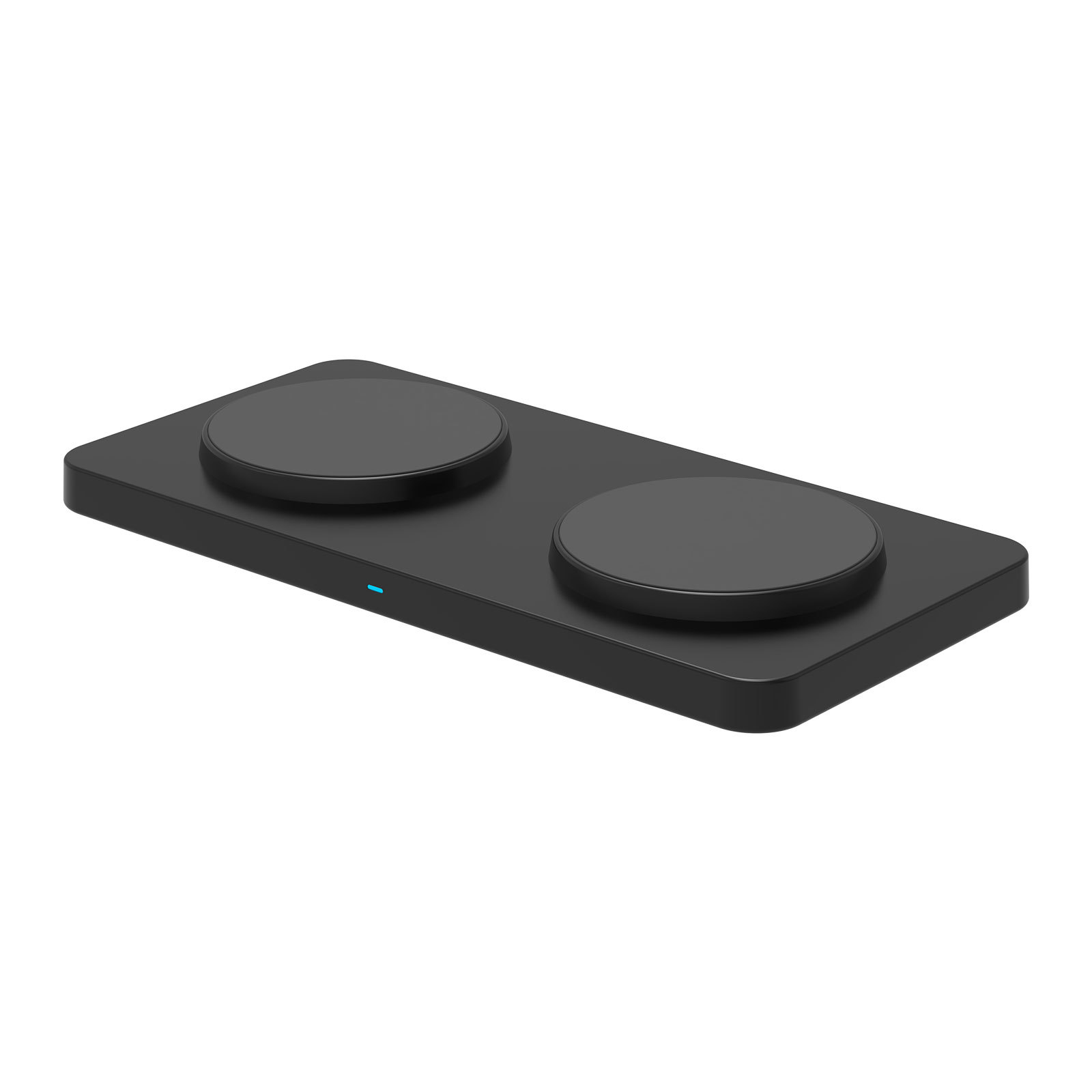 Two-in-one magnetic desktop wireless charger dual 15W dual charging magnetic fast digital display wireless charger