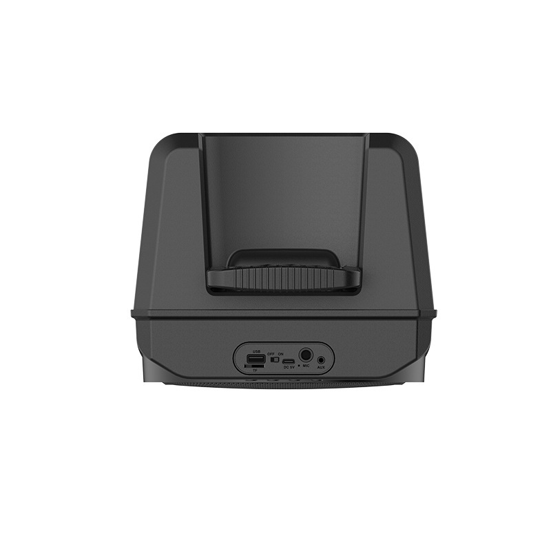 New portable square dance dual 8-inch RGB loud volume high sound quality card Bluetooth speaker