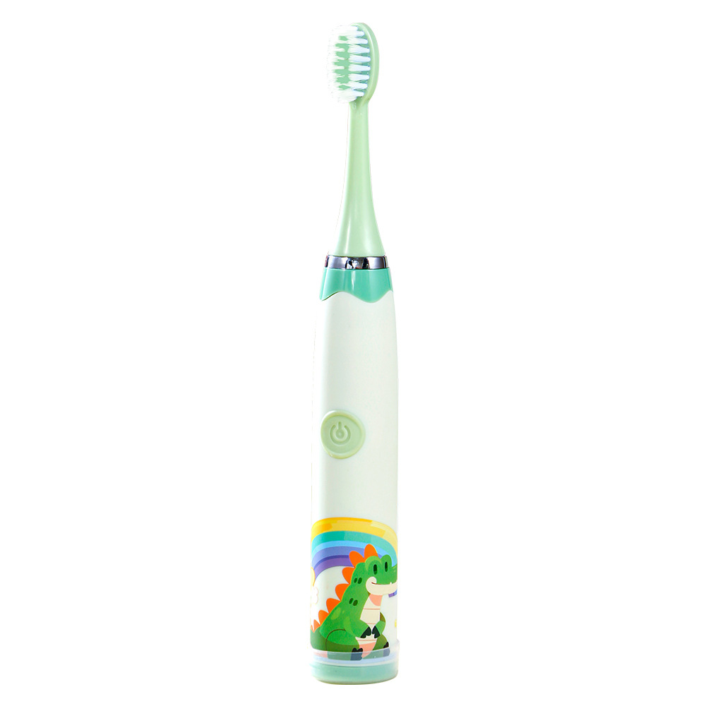 Kids Electric Toothbrush Sonic Soft Bristle Tooth Protection Electric Toothbrush Cute Cartoon Household Smart Toothbrush Factory