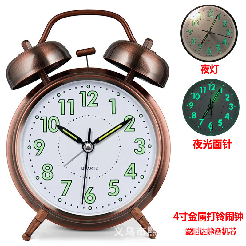 4寸绿字夜光红铜