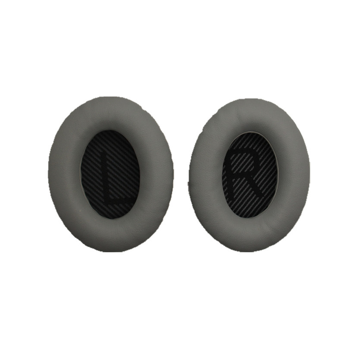 QC25灰色耳套+黑色LR垫棉