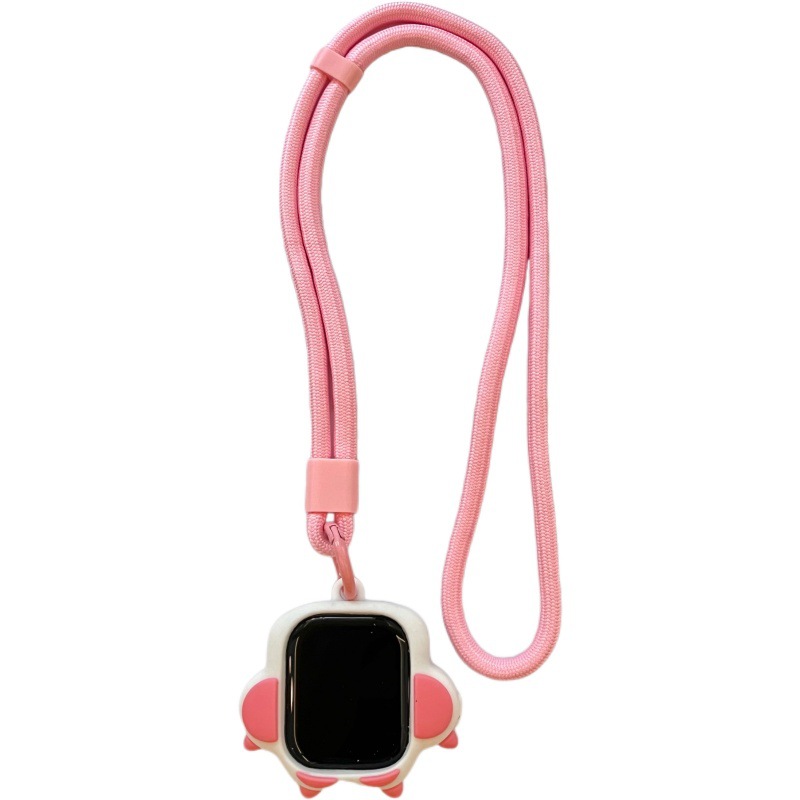 Cute cat paw Apple Apple watch S11/10/9 compatible iWatch Ultra protective case full coverage soft case