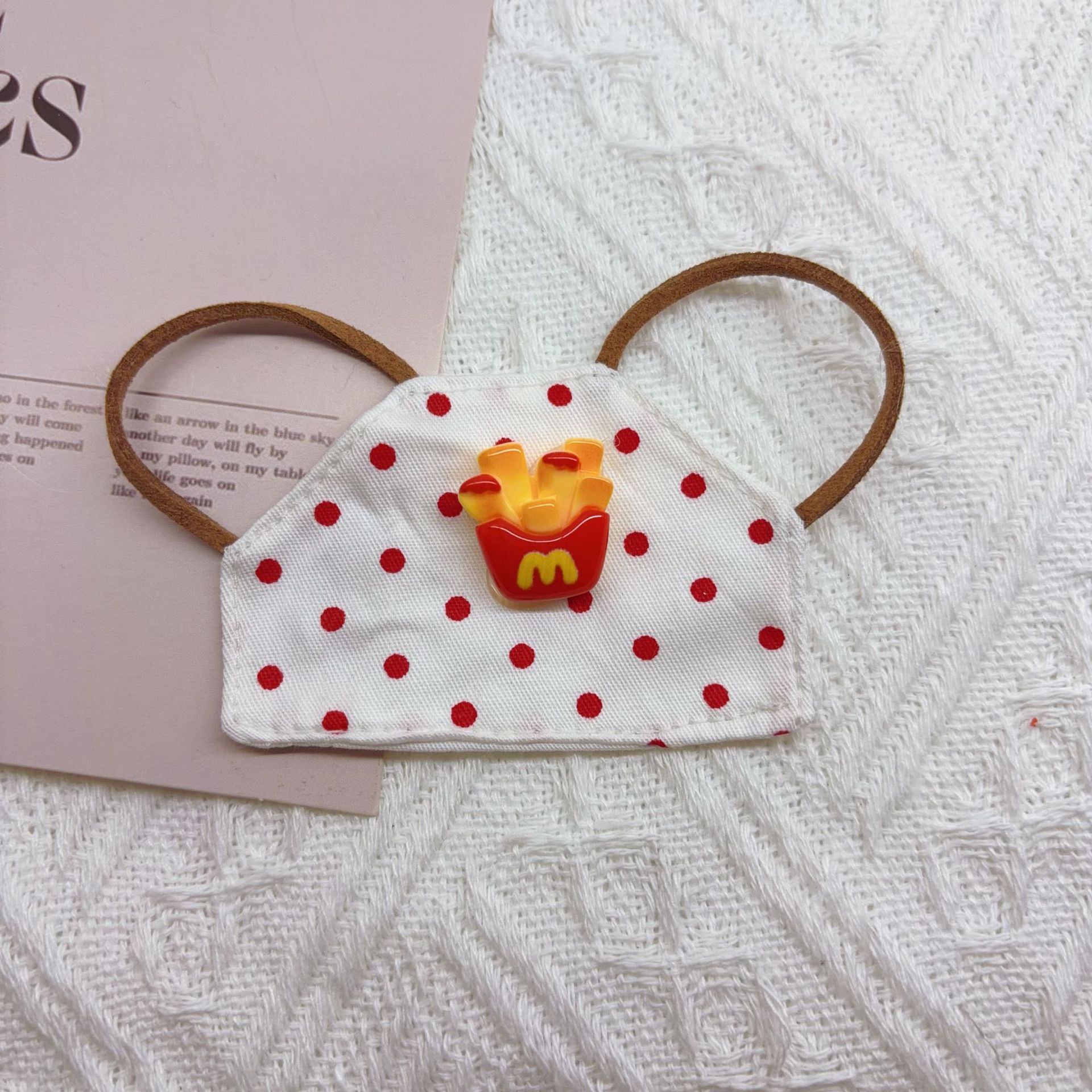 10cm Plush Toy Small Bib Cotton Doll Clothes Dress Up Apron Decoration Accessories Clothes