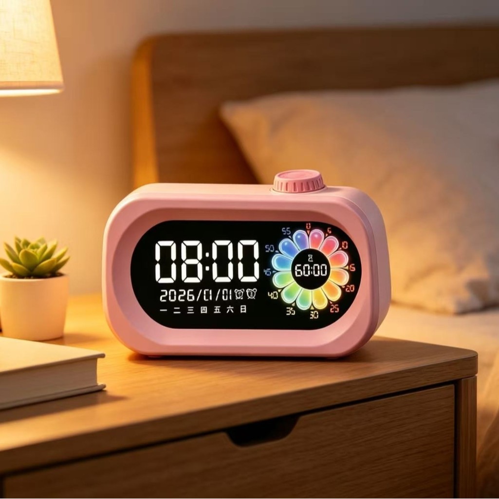 2026 New Smart Timer Alarm Clock Student Special Children Learning Wake Up Get Up Time Manager