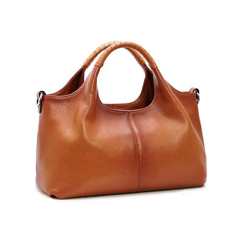 2025 Casual Large Capacity Soft Leather Crossbody Women's Single Shoulder Handheld Bag Style