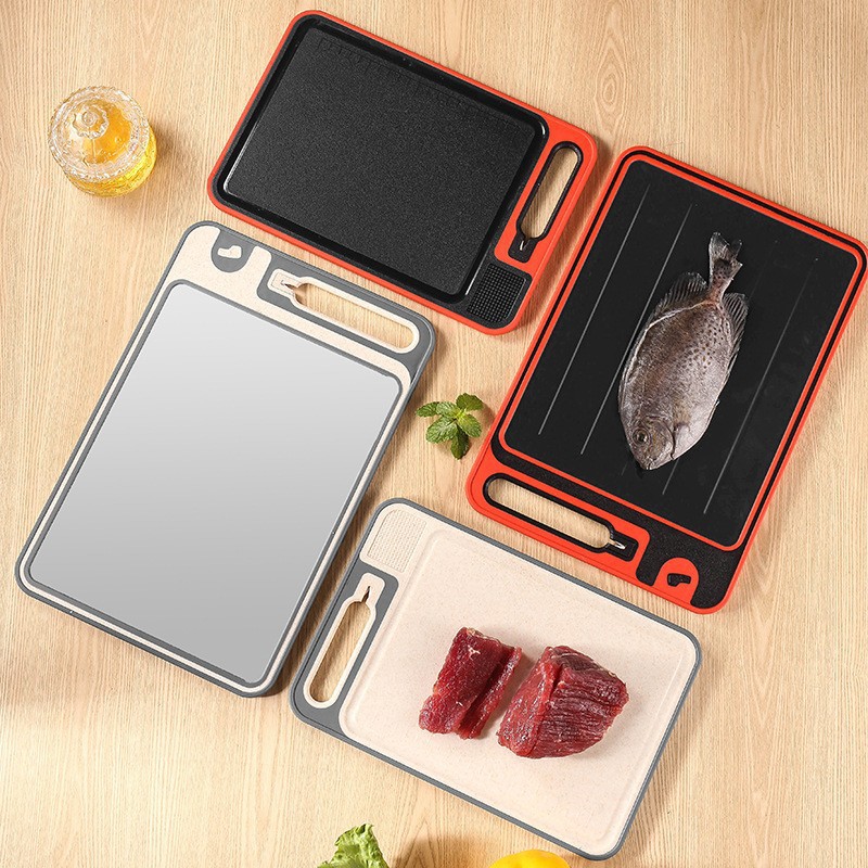 German 304 Stainless Steel Cutting Board 316 Thickened Stainless Steel Cutting Board Home Cutting Fruit Chopping Board Panel