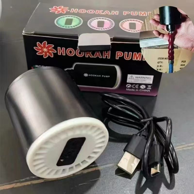 Water pipe accessories USB Arabic water pipe smoking device smoking pump bar restaurant shisha pump