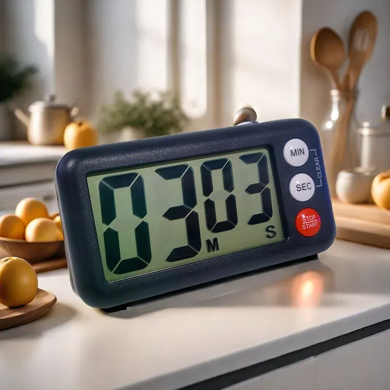 Student timer, Japanese komeki magnetic kitchen baking timer, second reminder, fitness countdown timer