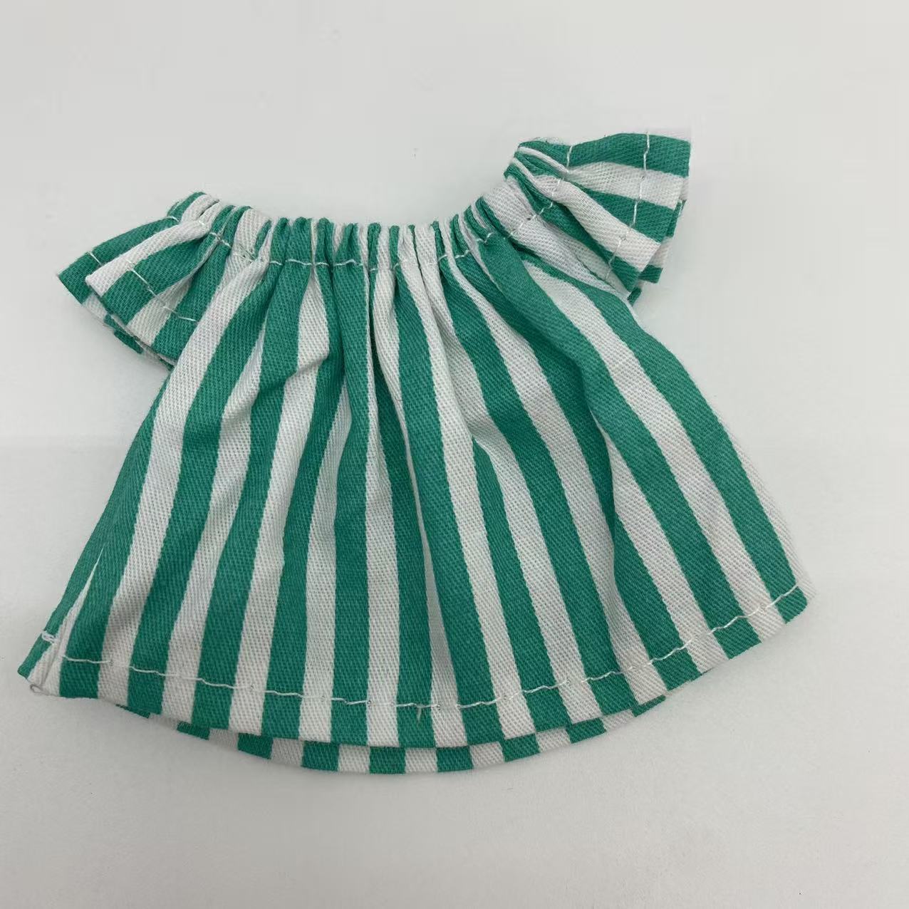 Small skirt 14cm,掌门狗 dress 10cm pendant doll top suitable for Labubu doll clothes accessories