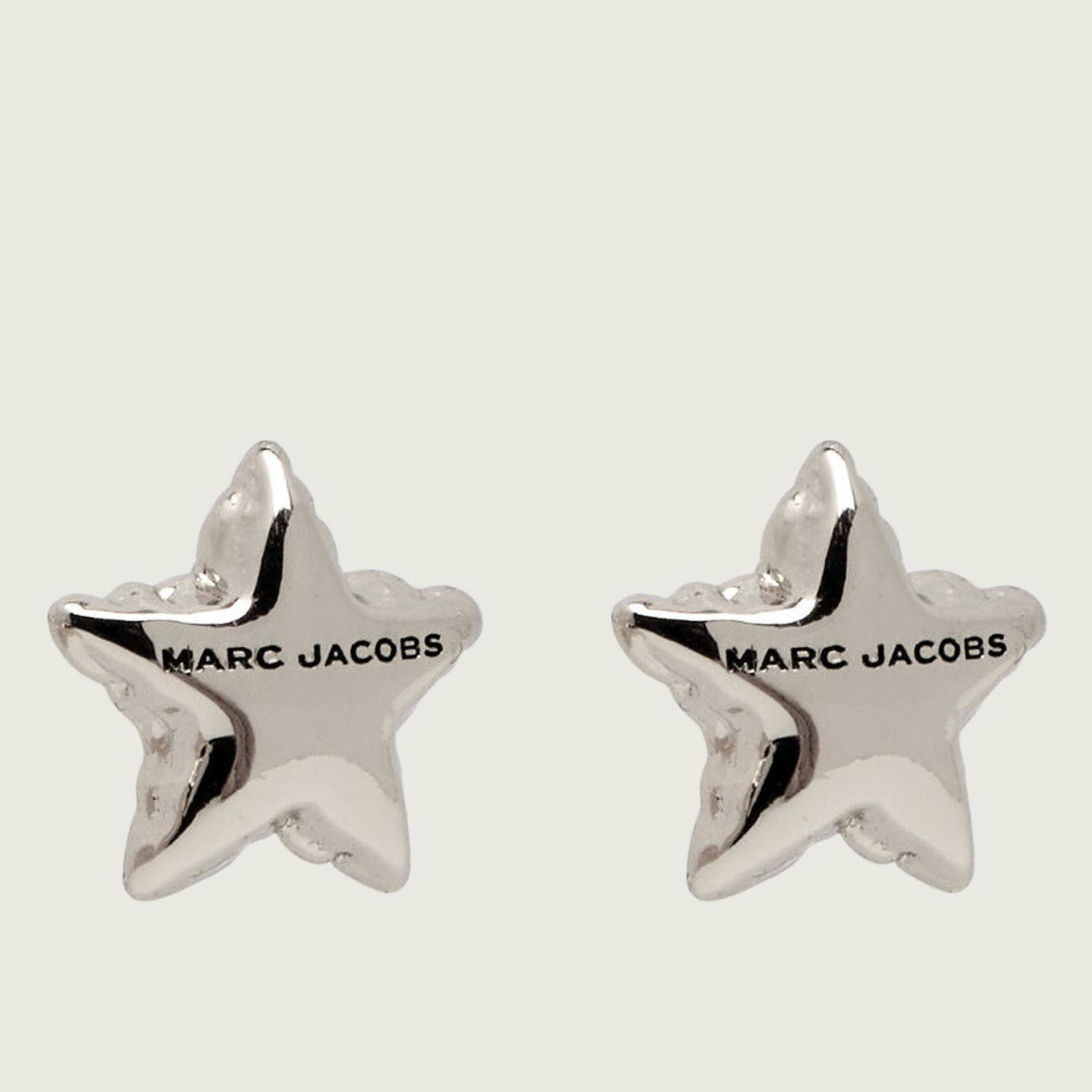 Simple copper gold plated true gold five-pointed star ear buckle INS niche ear studs new