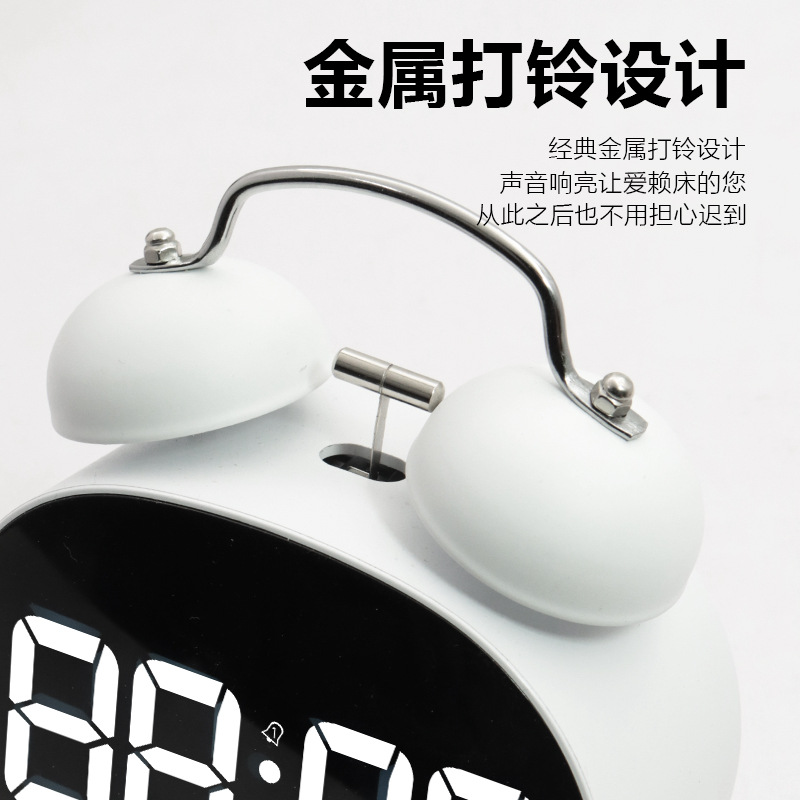 Alarm clock wake-up student special get up 2025 new super loud sound mechanical alarm simple practical