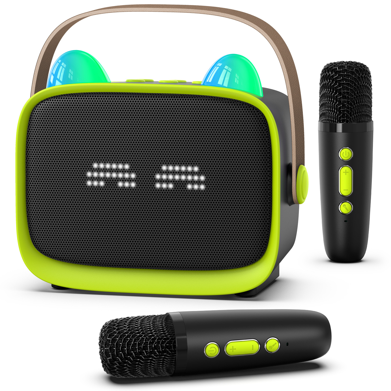 Zongxin T99 Bluetooth Wireless Singing Machine for Kids KTV Speaker Microphone All-in-One Early Education Toy