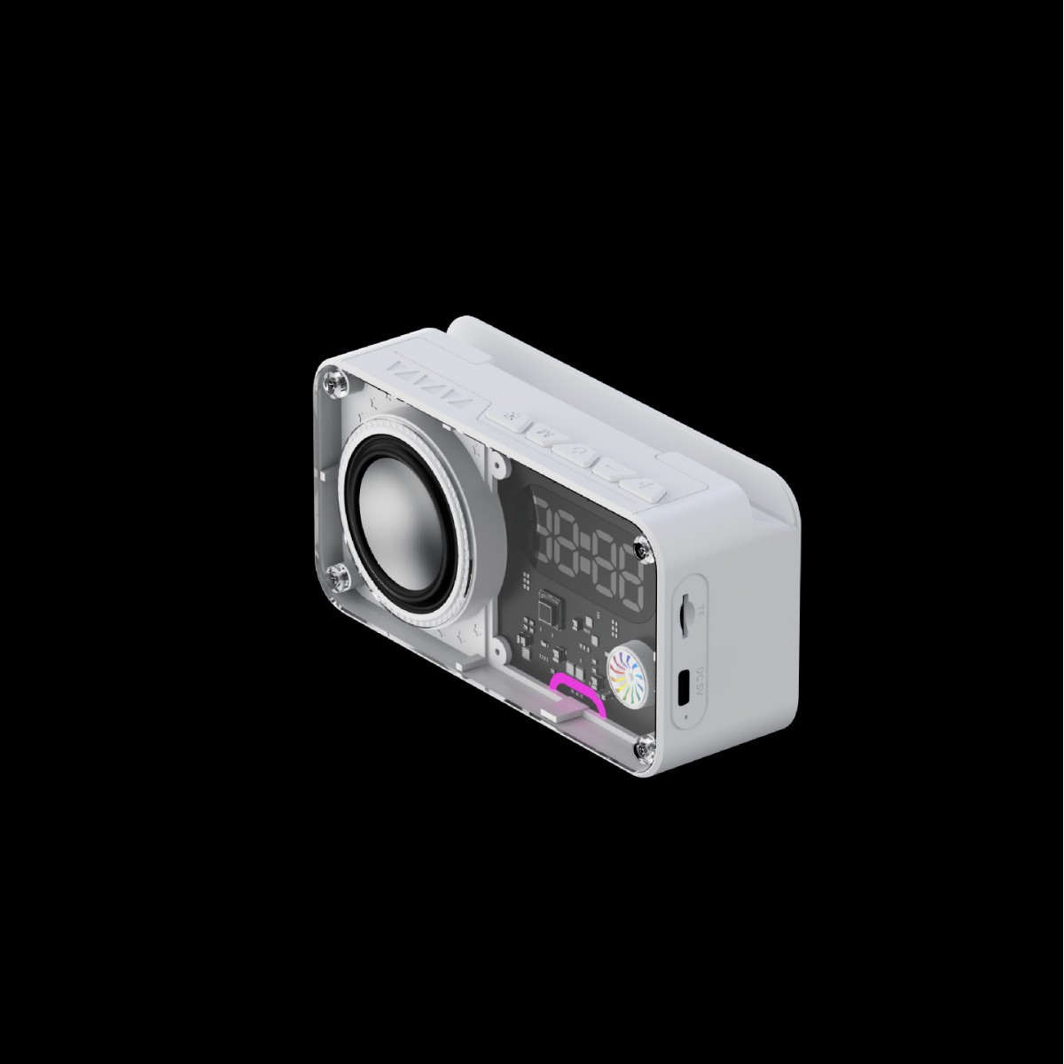 New Mecha Bluetooth Speaker Gift Speaker Phone Stand Bluetooth Speaker Card Slot Speaker