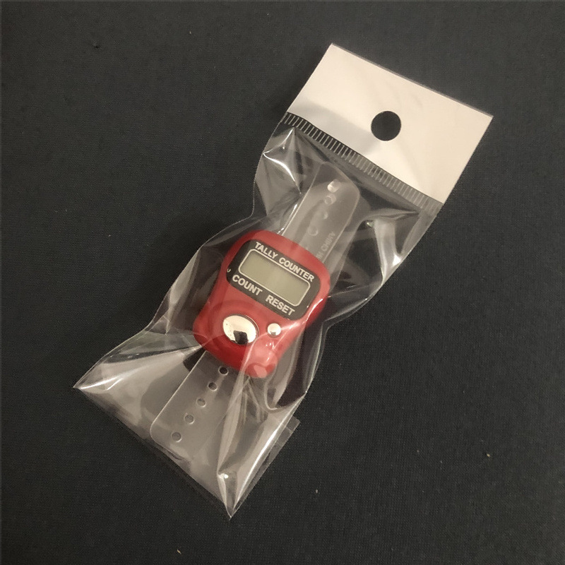 戒指手动计数器      袋装红色