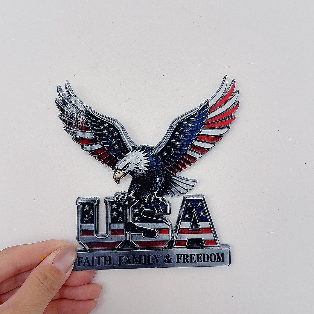 New USA Eagle Brand - Commemorative Metal Sign - 250th Anniversary Gift Garden Decoration