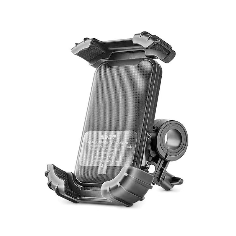 Electric Bike Phone Holder Navigation Anti-Vibration Anti-Shake Electric Bike Anti-Vibration Bicycle Anti-Shake Cycling Motorcycle Scooter