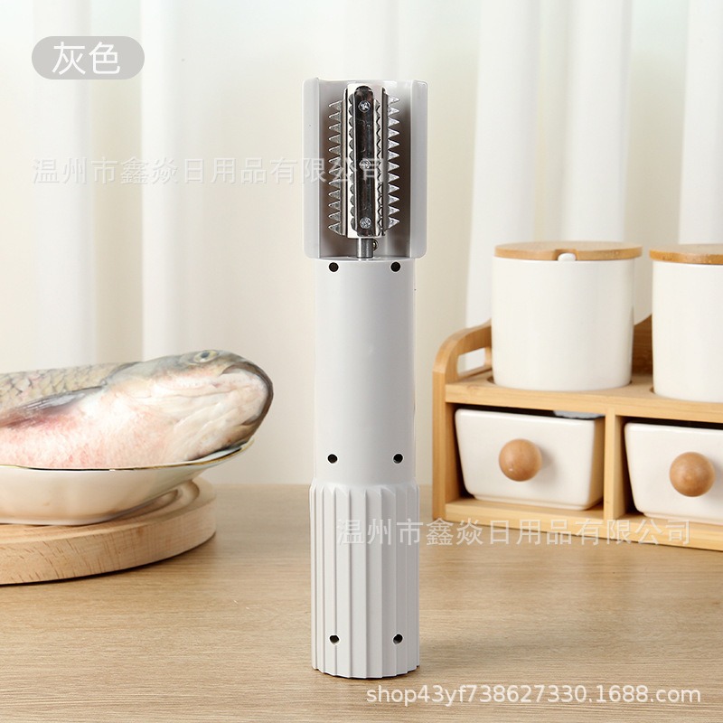 Wireless Automatic Fish Scaler Waterproof Charging Electric Scale Remover High Power Home Commercial Fish Cleaning