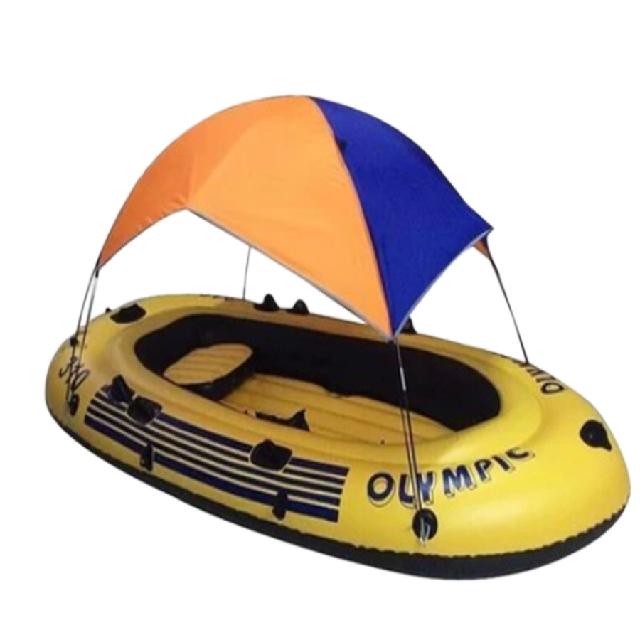 Inflatable boat awning, folding tent, sunshade, PVC inflatable boat available