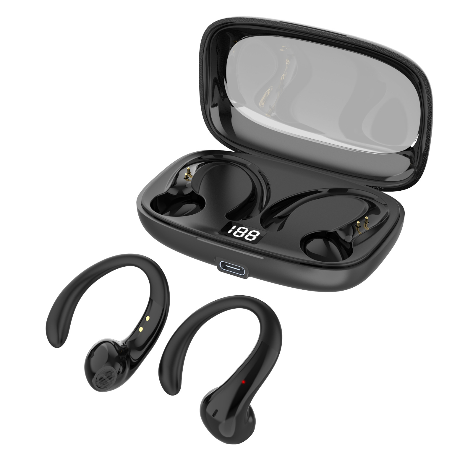New TWS true wireless Bluetooth earphones over-ear stereo wireless earphones