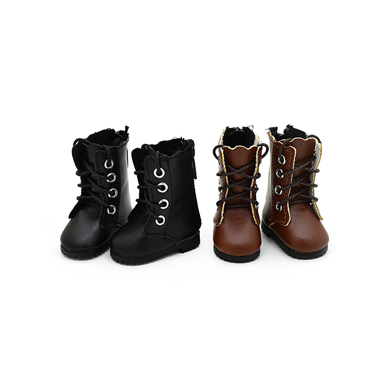 Uniform Doll Shoes 6-Point BJD 30cm Jointed Doll Boots Knight Female Boots Barbie Doll Clothes Accessories